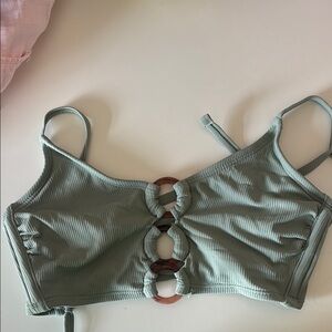 Xhilaration Sage Green Bikini Top